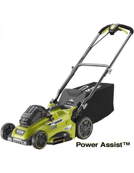Акумулаторна косачка за трева RYOBI RLM36X41H60PG, 36V, 6Ah, 50 л., 40 см