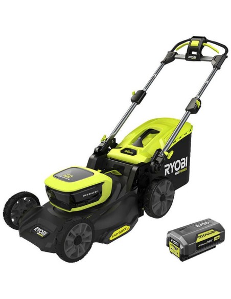 Акумулаторна косачка за трева RYOBI RY36LMX46A-140, 36V, 4Ah, 55 л., 46 см