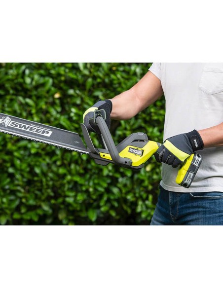Акумулаторен храсторез RYOBI RY18HT55A-0, 18V, 55 см
