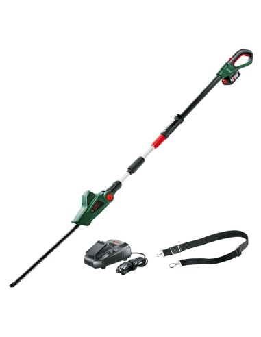 Акумулаторен храсторез - телескопичен BOSCH UniversalHedgePole 18, 18V, 2.5 Ah, 43 см