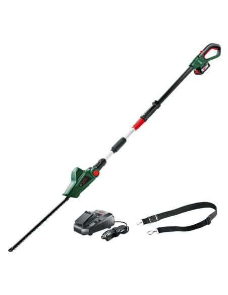 Акумулаторен храсторез - телескопичен BOSCH UniversalHedgePole 18, 18V, 2.5 Ah, 43 см