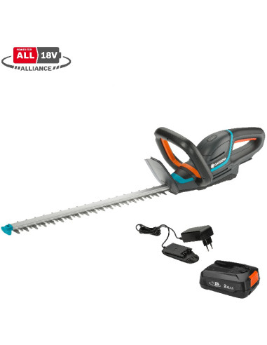 Акумулаторен храсторез GARDENA ComfortCut 50/18V P4A Set, 18V, 2 Ah, 50 см