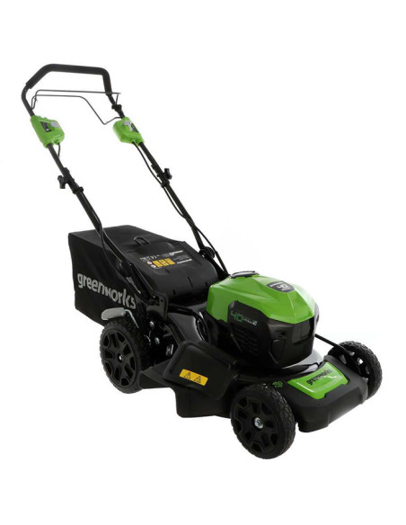 Акумулаторна косачка за трева GreenWorks GD40LM46SPK4, 40V, 4Ah, 55 л., 46 см