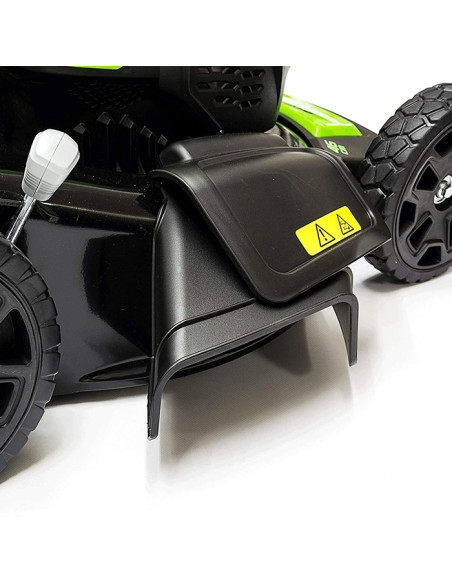 Акумулаторна косачка за трева GreenWorks GD40LM46SPK4, 40V, 4Ah, 55 л., 46 см