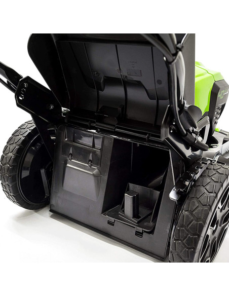 Акумулаторна косачка за трева GreenWorks GD40LM46SPK4, 40V, 4Ah, 55 л., 46 см