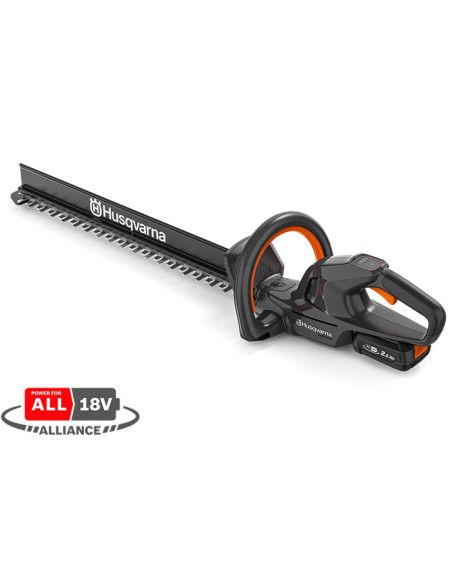 Акумулаторен храсторез HUSQVARNA ASPIRE H50-P4A Set, 18V, 2.5 Ah, 2800 среза/мин., 50 см
