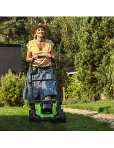 Акумулаторна косачка за трева GreenWorks G48LM41, 48V, 2Ah, 50 л., 41 см 2