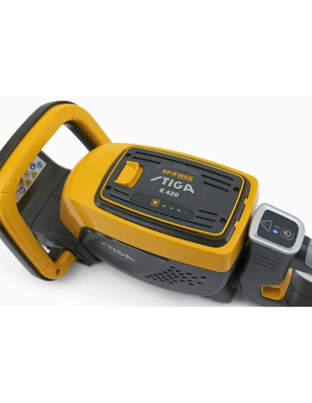 Акумулаторен храсторез STIGA HT 500e Kit, 48V, 2 Ah, 58 см., 3500 об/мин