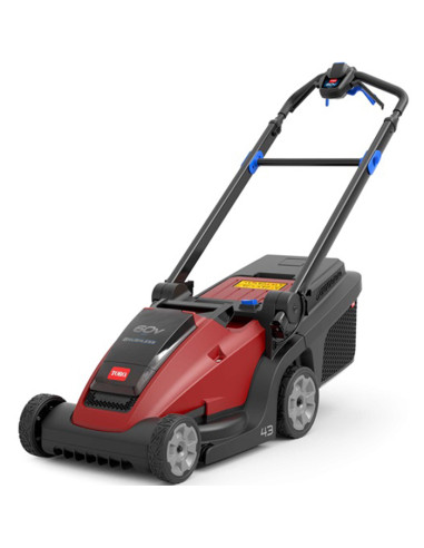 Акумулаторна косачка за трева - самоходна TORO 21844, 60V, 4Ah, 850W, 43 см