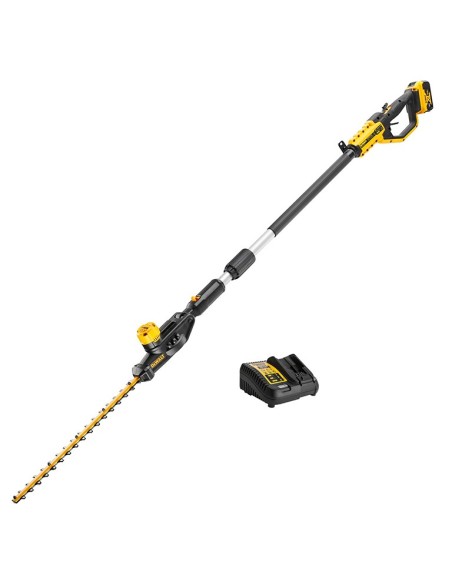 Акумулаторен храсторез - прътов DeWALT DCMPH566P1-QW Set, 18V, 5 Ah, 2800 об/мин., 55 см