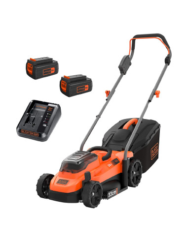 Акумулаторна косачка за трева BLACK+DECKER BCMW3336L2, 36V, 2x2.5Ah, 33 см., 35 л