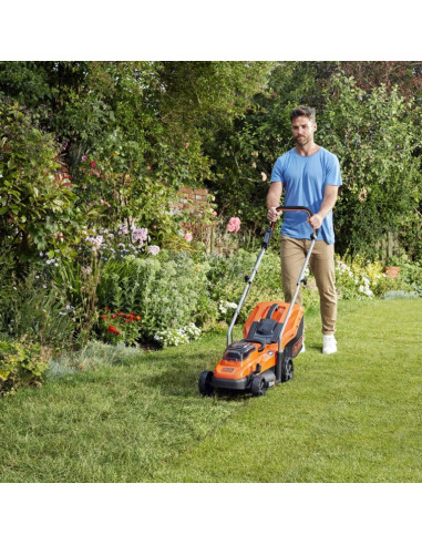 Акумулаторна косачка за трева BLACK+DECKER BCMW33184L2, 36V, 2x4Ah, 33 см., 35 л