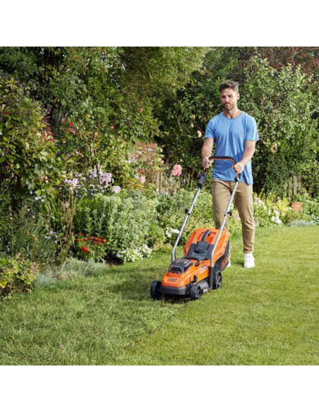 Акумулаторна косачка за трева BLACK+DECKER BCMW33184L2, 36V, 2x4Ah, 33 см., 35 л