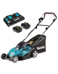 Акумулаторна косачка за трева MAKITA DLM382PM2, 36V, 2x4 Ah, 40 л., 32 см