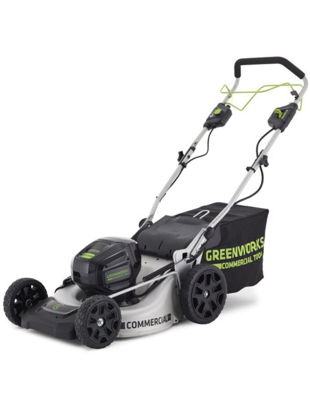 Акумулаторна косачка за трева - самоходна GreenWorks GC82LM51SP Set, 82V, 5 Ah, 51 см., 55 л