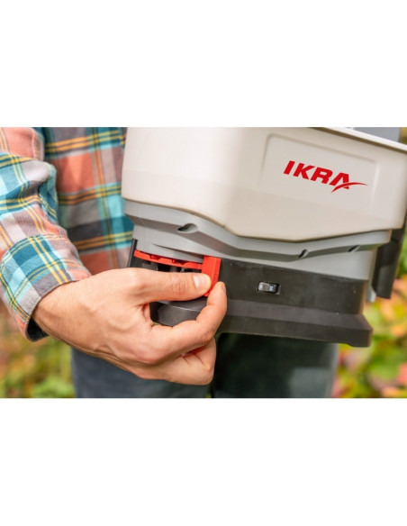 Акумулаторна сеялка IKRA IAST 12 Set, 12V, 2.5 Ah, 5 м, 4.5 л