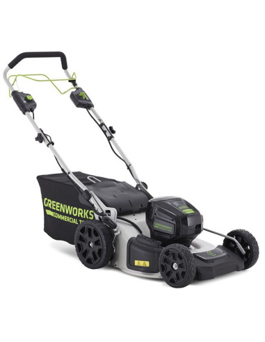 Акумулаторна косачка за трева - самоходна GreenWorks GC82LM51SP Set, 82V, 5 Ah, 51 см., 55 л