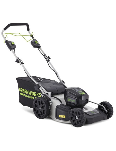 Акумулаторна косачка за трева - самоходна GreenWorks GC82LM51SP Set, 82V, 5 Ah, 51 см., 55 л
