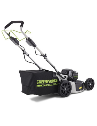 Акумулаторна косачка за трева - самоходна GreenWorks GC82LM51SP Set, 82V, 5 Ah, 51 см., 55 л