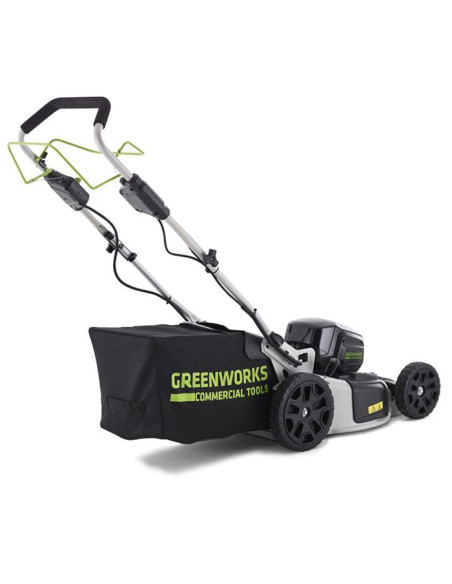 Акумулаторна косачка за трева - самоходна GreenWorks GC82LM51SP Set, 82V, 5 Ah, 51 см., 55 л