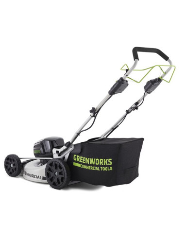Акумулаторна косачка за трева - самоходна GreenWorks GC82LM51SP Set, 82V, 5 Ah, 51 см., 55 л