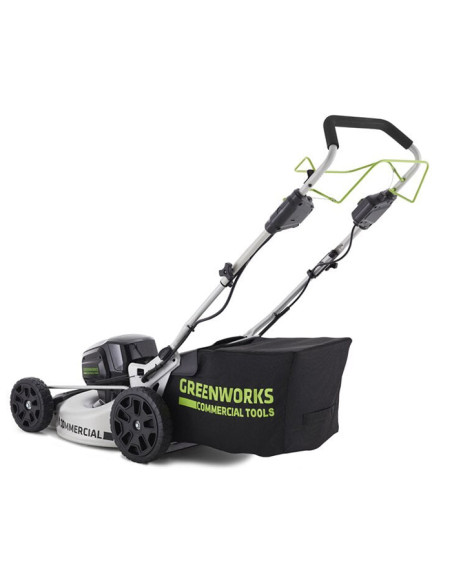 Акумулаторна косачка за трева - самоходна GreenWorks GC82LM51SP Set, 82V, 5 Ah, 51 см., 55 л
