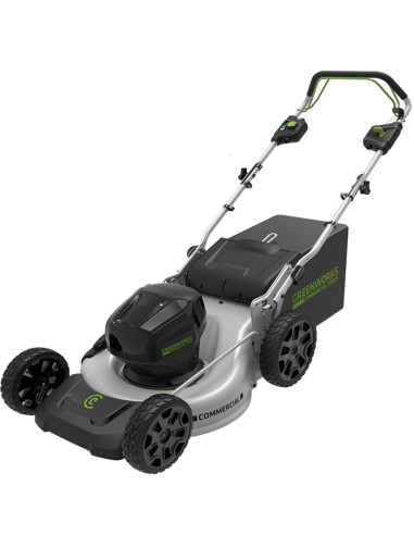 Акумулаторна косачка за трева - самоходна GreenWorks GC82LM46SP Set, 82V, 5 Ah, 46 см., 55 л
