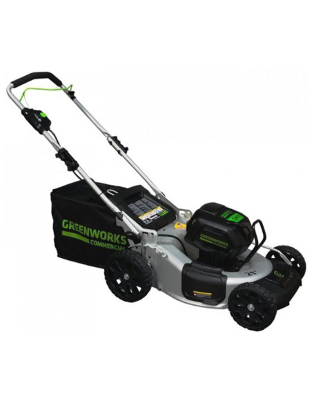 Акумулаторна косачка за трева - самоходна GreenWorks GC82LM46SP Set, 82V, 5 Ah, 46 см., 55 л
