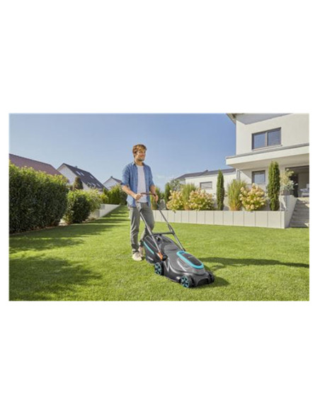 Акумулаторна косачка за трева GARDENA PowerMax 32/18V P4A Set, 18V, 4 Ah, 32 см., 30 л