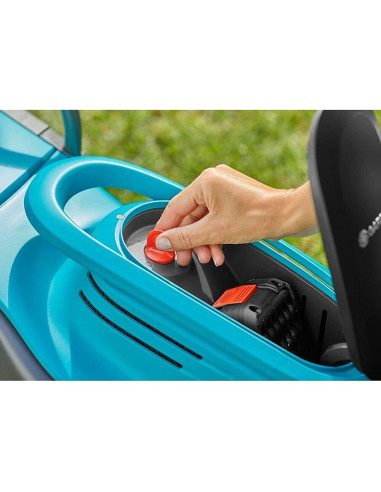 Акумулаторна косачка за трева GARDENA PowerMax 30/18V P4A Set, 18V, 4 Ah, 30 см., 25 л
