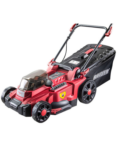 Акумулаторна косачка за трева RAIDER R20 RDP-BCLM20 SOLO, 40V, 37 см., 35 л