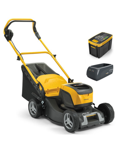 Акумулаторна косачка за трева - самоходна STIGA Collector 548 S AE Kit, 48V, 1500W, 2x4 Ah, 46 см., 60 л