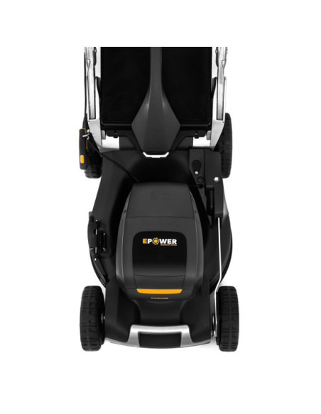 Акумулаторна косачка за трева - самоходна STIGA Twinclip 950e V Kit, 48V, 2200W, 2x7.5 Ah, 48 см., 70 л