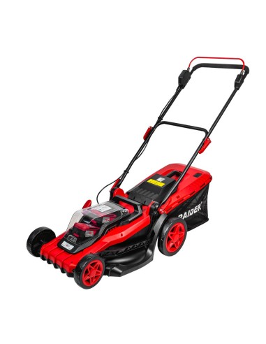 Акумулаторна косачка за трева RAIDER RDP-HBLM20 R20 SOLO, 2x20V, 42 см., 50 л