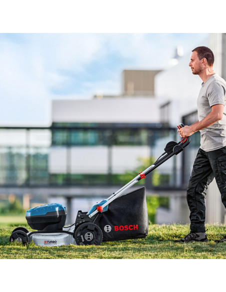 Акумулаторна косачка за трева BOSCH GRA 18V2-46 SOLO, 2x18V, 46 см., 60 л