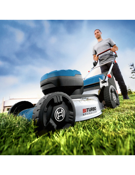 Акумулаторна косачка за трева BOSCH GRA 18V2-46 SOLO, 2x18V, 46 см., 60 л