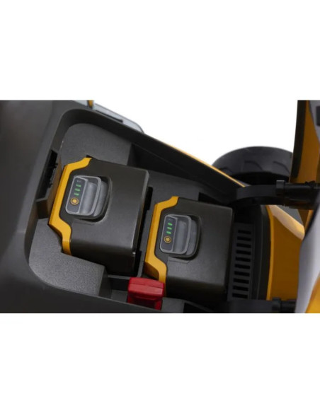 Акумулаторна косачка за трева STIGA Collector 140e Kit, 20V, 550W, 2x4 Ah, 38 см., 40 л