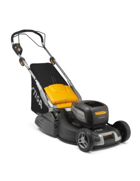 Акумулаторна косачка за трева - самоходна STIGA Twinclip 950e VR Kit, 48V, 2200W, 2x7.5 Ah, 48 см., 80 л