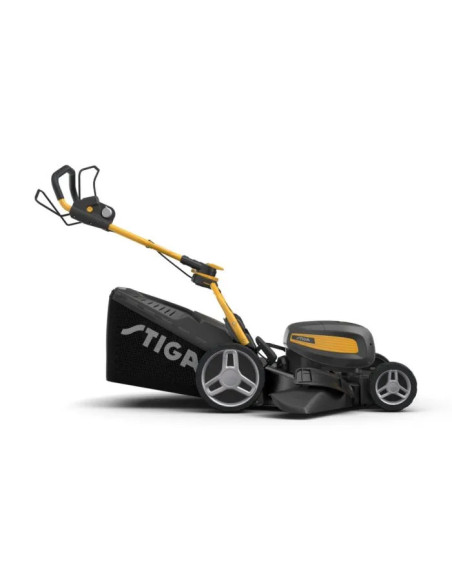 Акумулаторна косачка за трева STIGA Combi 748e V Kit, 48V, 1500W, 2x7.5 Ah, 46 см., 60 л