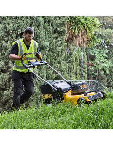 Акумулаторна косачка за трева DeWALT DCMW564N-XJ SOLO, 2x18V, 48 см., 55 л