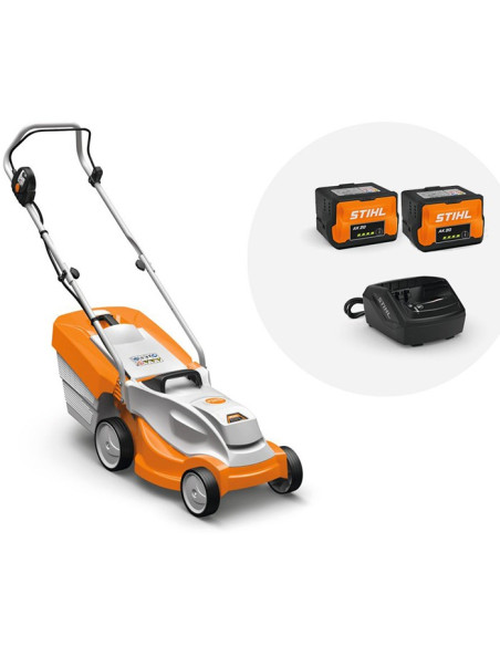 Акумулаторна косачка за трева STIHL RMA 235.1 Set II, 36V, 450W, 2x4 Ah, 33 см, 30 л