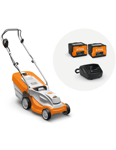 Акумулаторна косачка за трева STIHL RMA 235.1 Set IV, 36V, 450W, 2x5 Ah, 33 см, 30 л