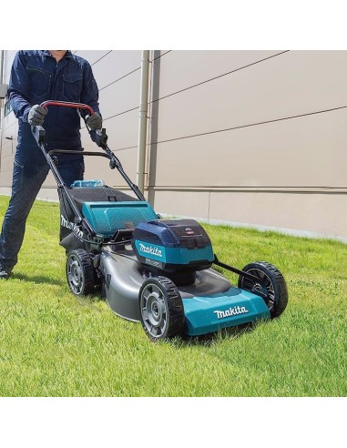 Акумулаторна косачка за трева - самоходна MAKITA LM002GT201 Set, 40V, 2x5 Ah, 53 см., 70 л