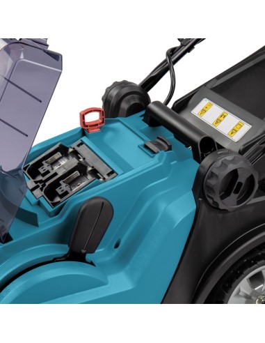Акумулаторна косачка за трева MAKITA DLM382PT2 Set, 36V, 2x5 Ah, 40 л., 38 см