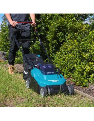 Акумулаторна косачка за трева MAKITA DLM382PT2 Set, 36V, 2x5 Ah, 40 л., 38 см