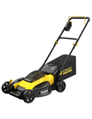 Акумулаторна косачка за трева STANLEY SFMCMW2651M-QW Set, 18V, 2x4 Ah, 40 л., 50 см