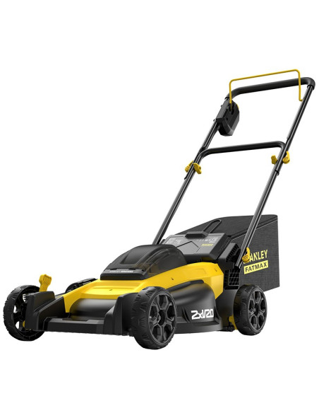 Акумулаторна косачка за трева STANLEY SFMCMW2651M-QW Set, 18V, 2x4 Ah, 40 л., 50 см