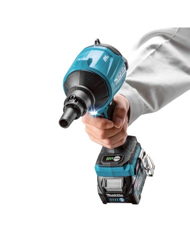 Акумулаторна духалка - компресор за въздух MAKITA AS001GA101 Set, 40V, 2 Ah, 66 куб.м/ч., 200 м/сек