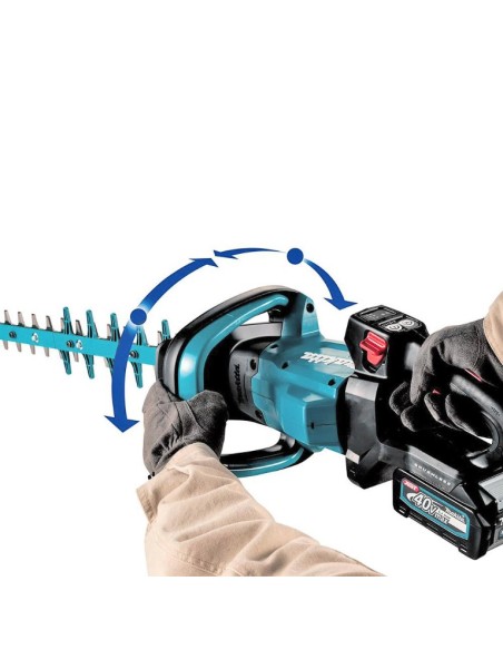 Акумулаторен храсторез MAKITA UH008GD201 Set, 40V, 2x2.5 Ah, 5000 об/мин., 600 мм