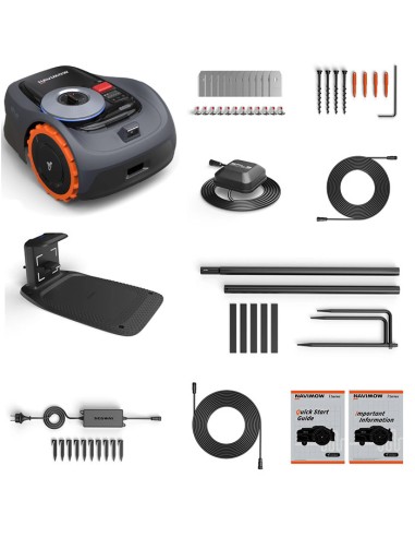 Косачка робот SEGWAY NAVIMOW i108E, 30%, 5.1 Ah, 800 кв.м., 18 см+безплатен 4G модул